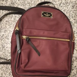 Kate Spade mini backpack purse